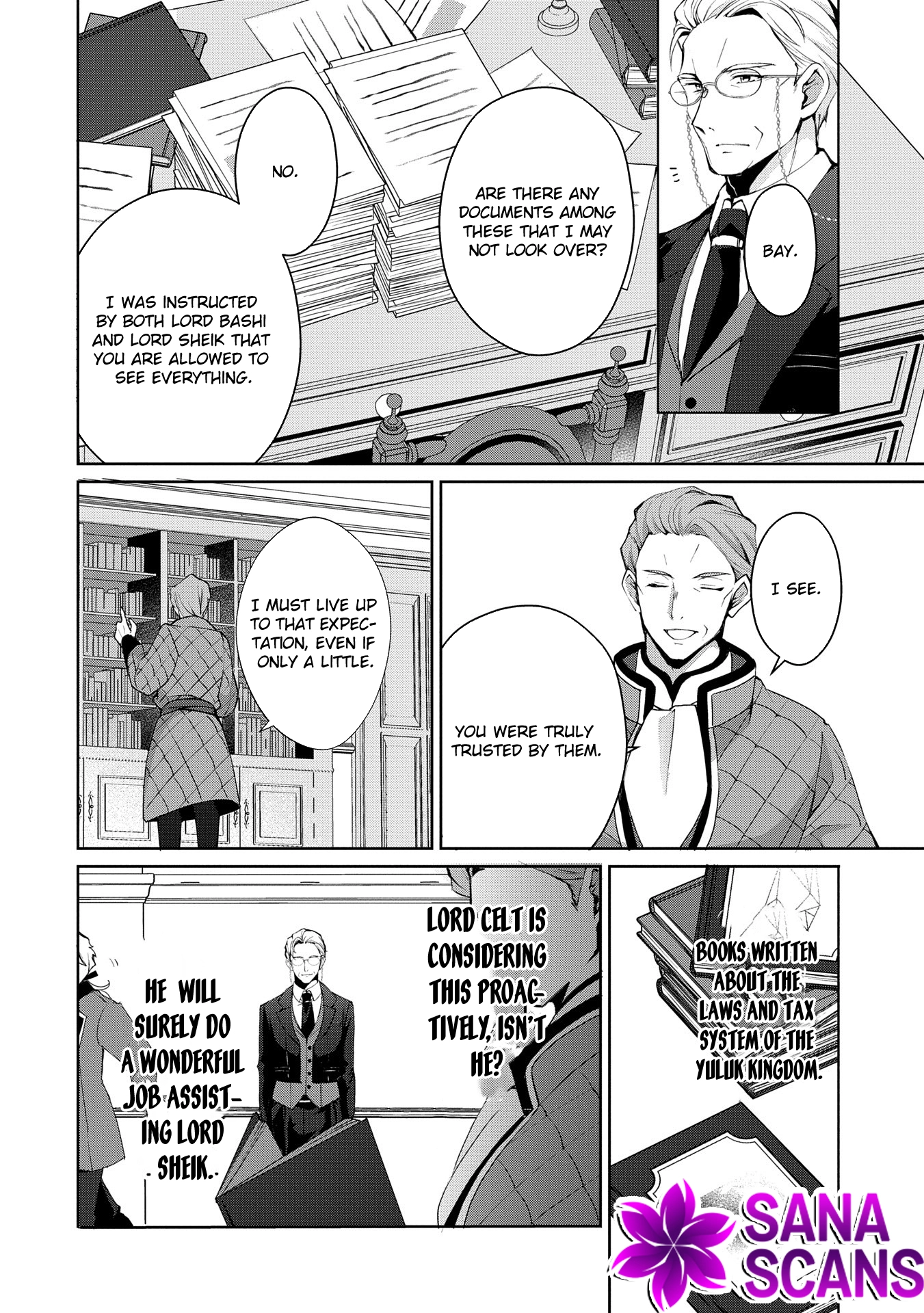 Reincarnated as Sarana Kinjé: Busy With My Elegant Slow Life Chapter 7 - . Page 12